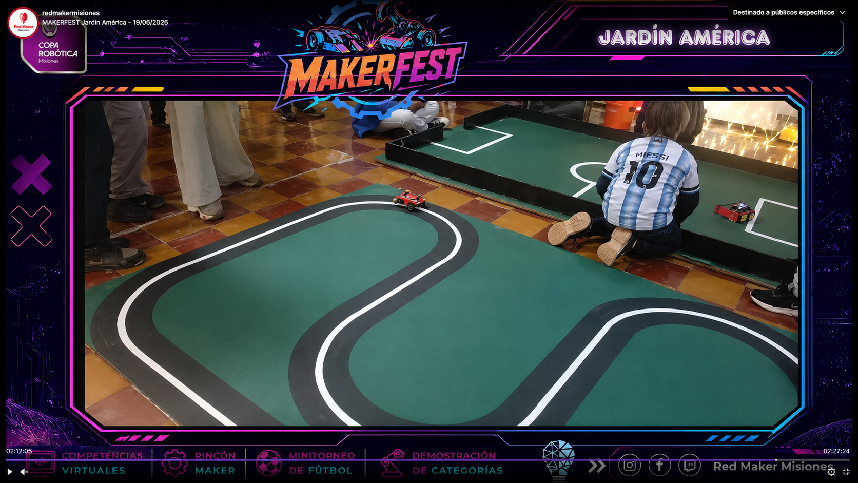 Comenzaron los MakerFest 2026, la previa de la Copa Robótica Misiones